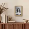 Poedel - Hond - Zwart - Wit - Schattig - Pasta Light Box met kabel (Tafellamp) klein -sfeer2