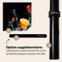 Carnaval van Vruchten en Water Inductie beschermer vinyl 3mm middel -zzzzzzz-induclip_FR