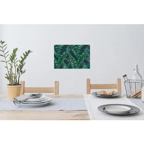Jungle - Bladeren - Tropisch Muursticker klein -eettafel