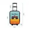 Monstertruck met Graffiti Print in het Zand Kinderkoffer - Zwart klein -productfoto_formaten