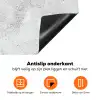 Lichtgrijs - Ruw - Subtiel Inductie beschermer vinyl 3mm klein 276 -zzzzzzz-td-onderkant