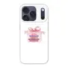 Cadeau - Strik - Tekst - Roze Telefoonhoesje iPhone 17 Pro klein -3d