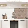 Muur - Beschadigd - Erosie - Poreus keuken achterwand 2 middel 871 -voor-na2_NL