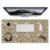 Giraf - Patroon - Beige - Bruin Muismat XXL klein 681 -3d