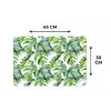 Inductie beschermer - Tropical - Bladeren - Jungle - Inductie mat Placemat vinyl groot -specs
