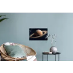 Planeten - Saturnus - Ruimte Muursticker klein -plant
