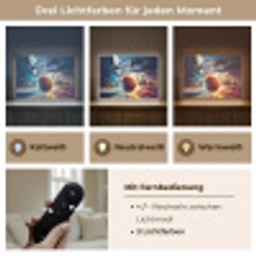 Basketbal - Sport  - Basket - Stad Light Box met batterij (Wandlamp kind) middel -USP_lichtkleurDE