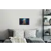 Kerstboom - Kerst - Abstract - Kleurrijk Muursticker klein -slaapkamer
