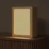 Waaier - Geometrisch - Groen Light Box met kabel (Tafellamp) klein 925 -z3d_website