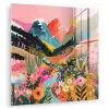 Rivier - Diepte - Bloemen plexiglas 5mm klein -zzzproduct_nieuw