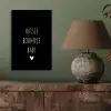 Quotes - Huisje boompje baby - Spreuken aluminium wit klein -sfeer2