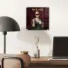 Koffie - Vrouw - Middelvinger plexiglas 5mm klein -sfeer6