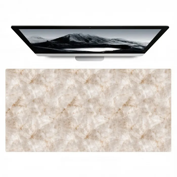 Marmer - Patroon - Klassiek Muismat XXL klein 681 -zzz3d