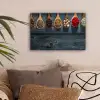 Kruiden - Lepels - Hout - Keuken - Specerijen - Industrieel canvas 2cm klein -sfeer1