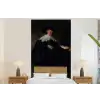 Het huwelijksportret van Marten Soolmans - Rembrandt van Rijn fotobehang vinyl groot -bed