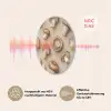 Kastanje Champignons - Beige Akoestische PET Vilt - Rond klein -USP_DE