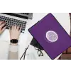 Passievrucht - Zaadjes - Paars - Minimalistisch laptophoes neopreen klein -bureau