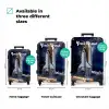 Rijzende raket NBS - Handbagage koffer - Kinderen Unisex middel zzzzzzVergelijking_3EN