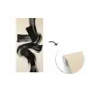 Strepen - Zwart - Abstract fotobehang vinyl groot -3d