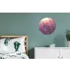 Lavendel - Paars - Zonlicht Wandcirkel aluminium klein -slaapkamer