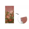 Kolibries - Bloemen - Groen - Roze fotobehang vinyl groot -3d