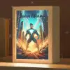 Superhelden - Kinderen - Jongens Light Box met kabel (Kinderlampje) klein -zzz_3d_website