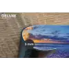 Zee - Strand - Zonsondergang - Wolken - Horizon Placemat vinyl groot -closeup