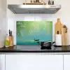 Bootje - Water - Bladeren - Bloesems Inductie beschemer met haakjes klein -sfeer2