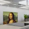 Mona Lisa - Leonardo da Vinci keuken achterwand spatscherm klein -3d_schuin