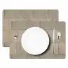 Hardstenen - Zandsteen - Geel Placemat vinyl groot 368 -zzsfeer2_Kitchenyeah-website