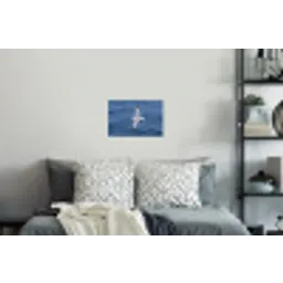Zeemeeuw - Oceaan - Blauw Muursticker klein -slaapkamer