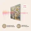 Boom - Bloemen - Goud - Beige PET vilt klein -USP_NL