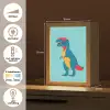 Dinosaurus - Blauw - Zonnebril Light Box met kabel klein -USP_NL