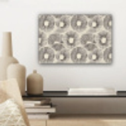 Cirkels - Patroon - Zwart canvas 2cm klein 34 -sfeer6