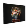 Boeket - Roze - Bloemen - Vaas canvas 2cm klein -z3d