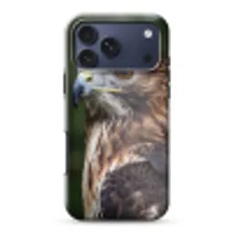 Buizerd - Roofvogel - Natuur - Bruin Toughcase MagSafe Apple iPhone 17 Pro Max klein -3d