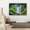 Jungle - Regenwoud - Water - Waterval - Planten canvas 2cm klein -sfeer6