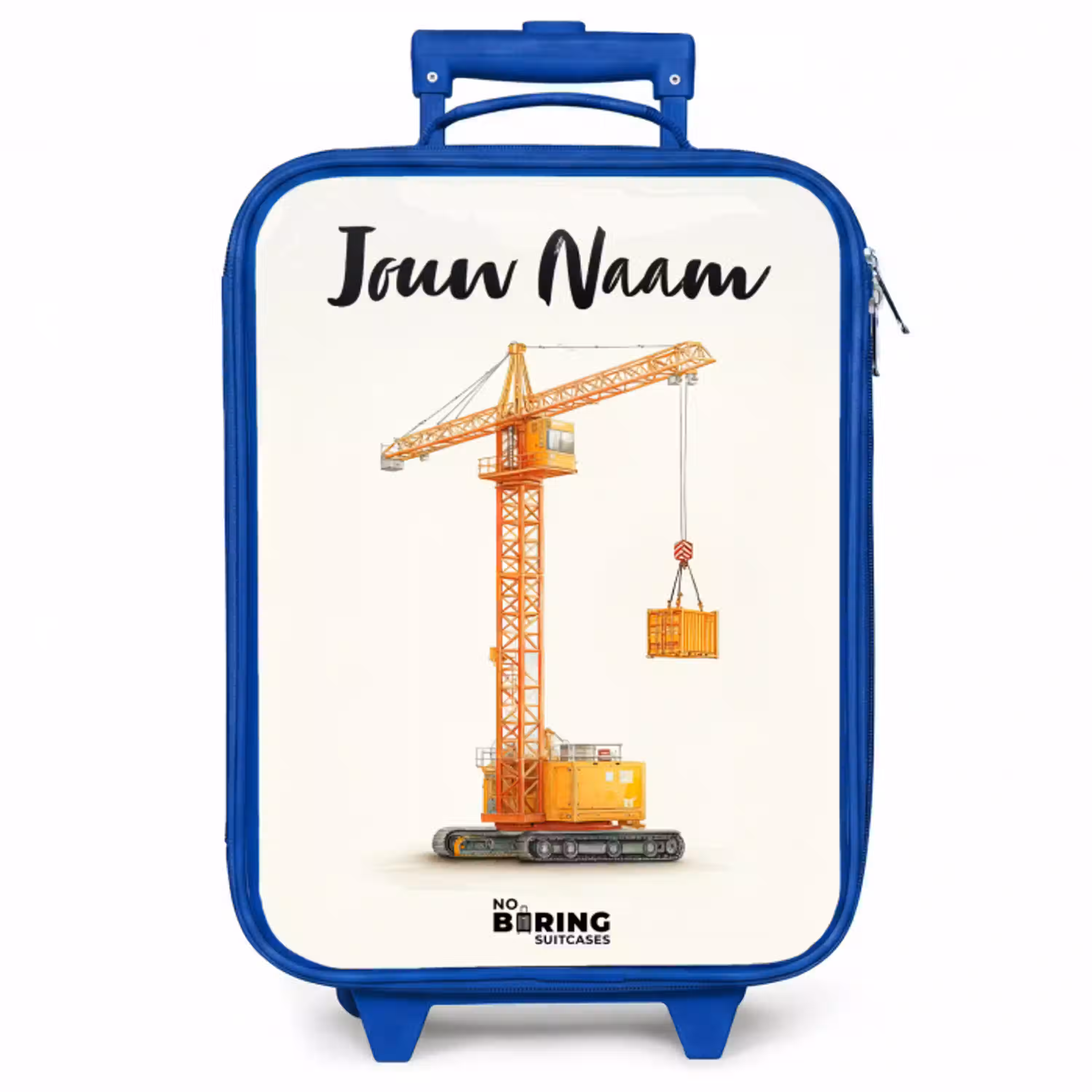Torenkraan - Getekend - Oranje Kinderkoffer - Blauw klein -zzz_website3d