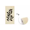 Minimalistisch - Tak - Bladeren - Zwart fotobehang vinyl groot -3d