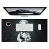 Quote - Neon - Hond - Kokskleding Muismat XXL klein -3d