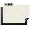 Abstract - Ruiten - Beige Inductie beschemer met haakjes klein 777 -3d