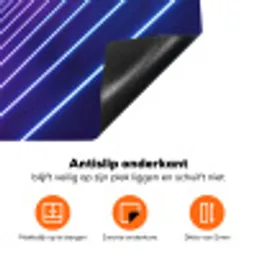 Driedimensionaal - Tunnel - Ruimte Inductie beschermer vinyl 3mm klein -zzzzzzz-td-onderkant