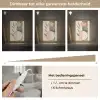 Geometrisch - Roze - Groen - Natuur Light Box met kabel (Tafellamp) klein -USP_dimbaarNL