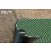 Groen - Strepen - Patroon Placemat vinyl groot 368 -closeup