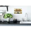 Kunst - Levensboom - Botanisch - Abstract Muursticker klein -keuken