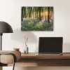 Bos - Bloemen - Lavendel - Zon - Paars - Natuur PET vilt klein -sfeer5