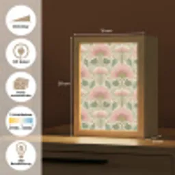 Klassiek - Patroon - Roze Light Box met kabel (Tafellamp) klein 925 -USP_websiteoverzichtDE