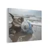 Schelp - Strand - Blauw - Zee PET vilt klein -3d