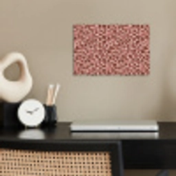 Luipaard - Patroon - Roze poster papier klein 62 -sfeer1
