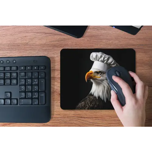 Arend -Amerika - Koksmuts - Vogel - Stoer muismat rubber klein -toetsenbord